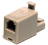 RJ45 crossover adapter