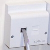 adsl filtered faceplate
