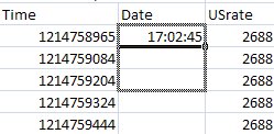 Line stats log file