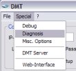 DMT Log line stats